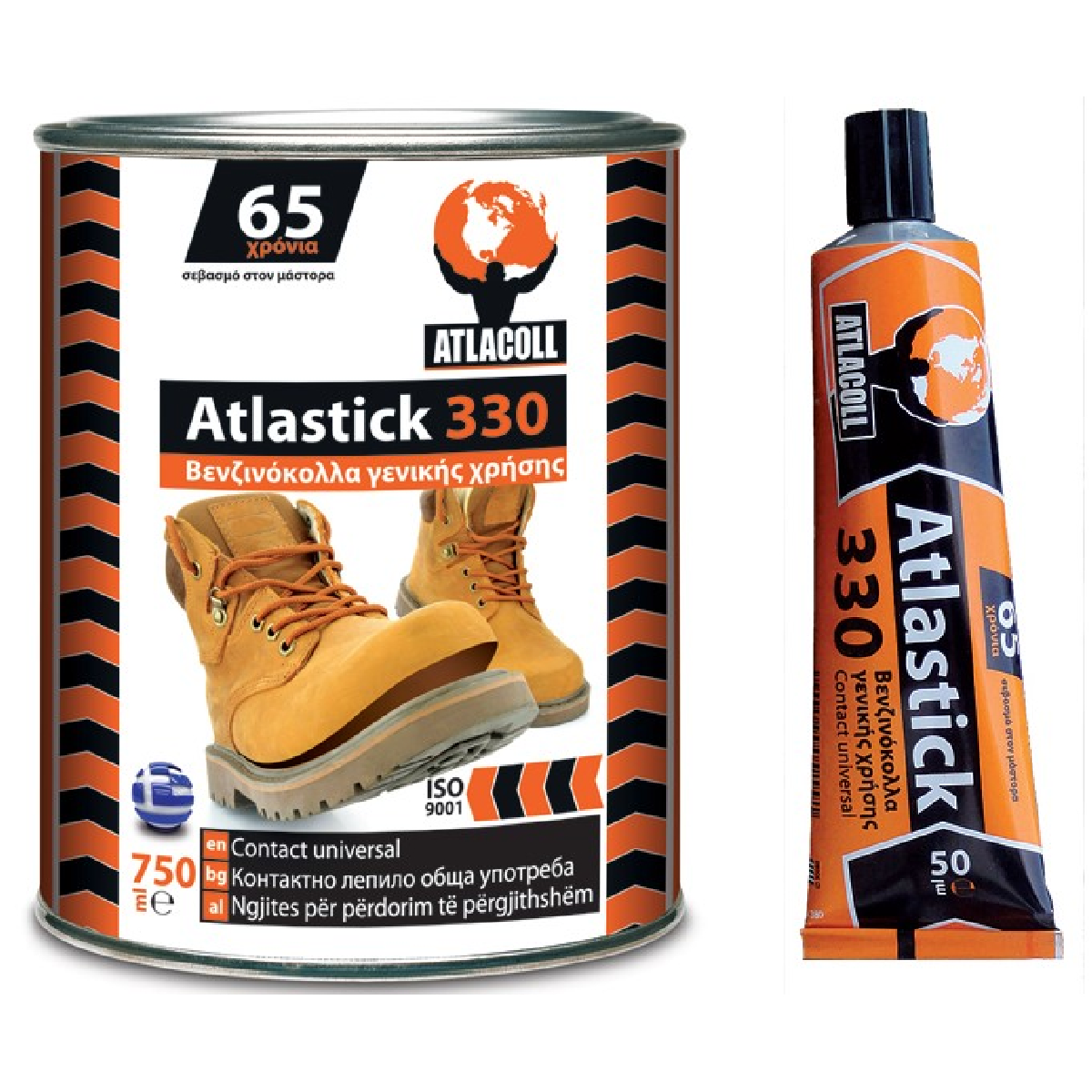 02-1540 ATLACOLL Βενζινοκόλλα Atlastick 750ml Νο.337 - Image 1