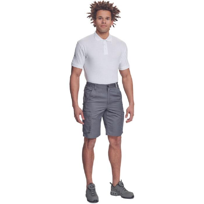Βερμούδα εργασίας Gijon γκρι 65%poly-35%cott, 195 g/m² No 56/XL - Image 2
