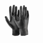 Γάντια μιας χρήσης nitrile μαύρα Dext 9/L (κουτί των 100τεμ.) D3619