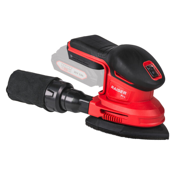 RAIDER R20 Solo Τριβείο δέλτα χούφτας 20V RDP-YMSA20 040408 - Image 2