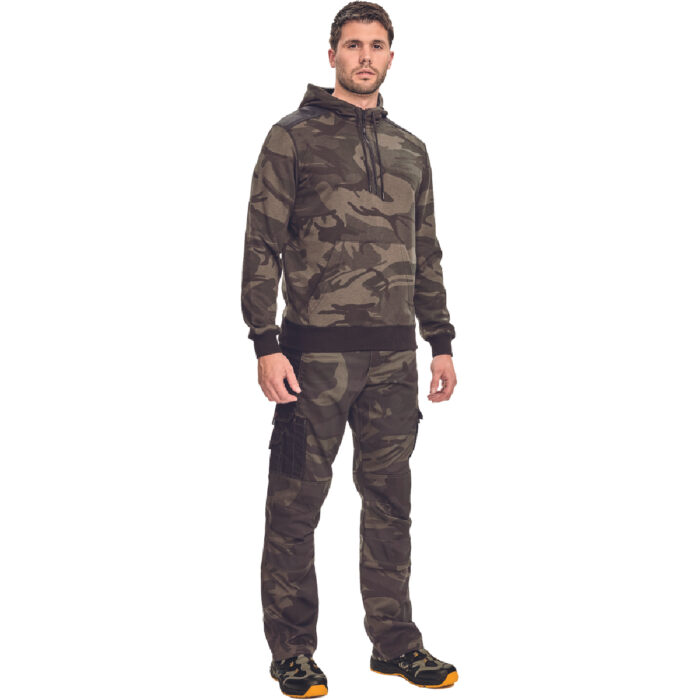 ΜΠΛΟΥΖΑ ΦΟΥΤΕΡ ΜΕ ΚΟΥΚΟΥΛΑ-HOODIE CRAMBE ΚΑΜΟΥΦΛΑΖ 65%poly-35%cott, 340 g/m² 3XL - Image 2