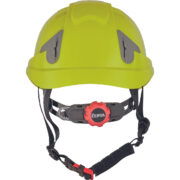 Κράνος εργοταξίου Alpinworker κίτρινο με ενσωματωμένα γυαλιά - Image 2