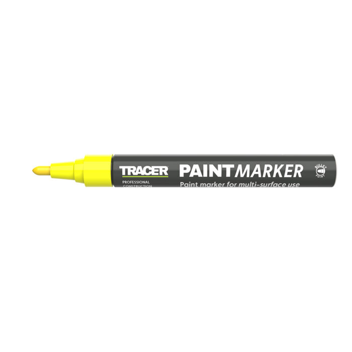 TRACER Μαρκαδόρος ανεξίτηλος βαρέως τύπου κίτρινος APTM1 - Image 2
