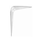 AMIG Γωνία ραφιού λευκή 300x250mm 4415