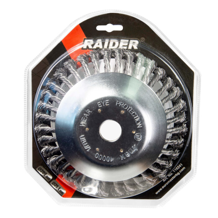 RAIDER Κεφαλή θαμνοκοπτικού Turbo Brush 200MM 110241 - Image 2