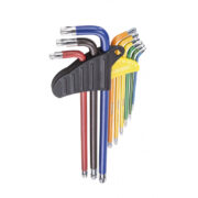 TOP MASTER Torx σετ 9τεμ CR-V πλαστική θήκη μεγάλο μέγεθος πολύχρωμα 390174 - Image 2