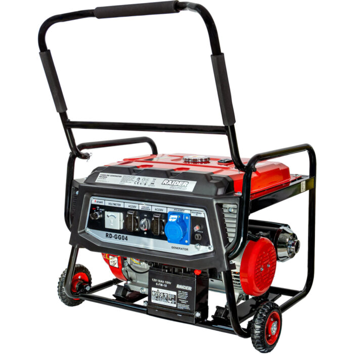 RAIDER Γεννήτρια βενζίνης τετράχρονη 5.5kVA RD-GG04 090101 - Image 2