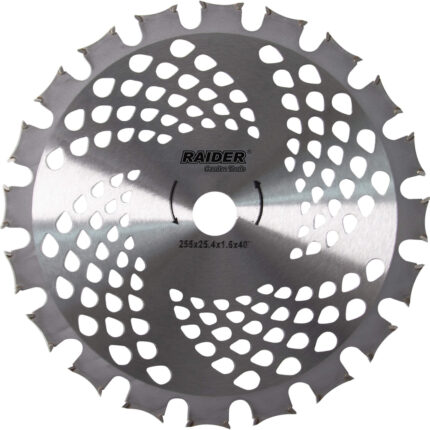 RAIDER Δίσκος θαμνοκοπτικού 255mm 40 δοντιών TCT 25.4 mm 110343