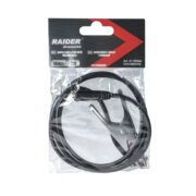 RAIDER Καλώδιο ηλεκτροσυγκόλλησης 2m 16mm² με τσιμπίδα σώμα γείωσης set 138344 - Image 2