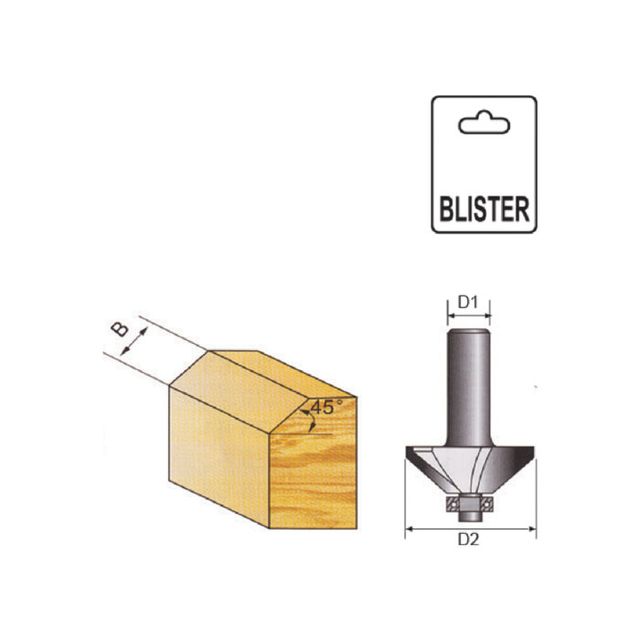 RAIDER Φρέζα 8ΜΜ FD10004 154403 - Image 2