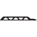 RAIDER Λάμα σπαθοσέγας για δομικά υλικά 455x50x1.5mm TCT 2TPI  155415