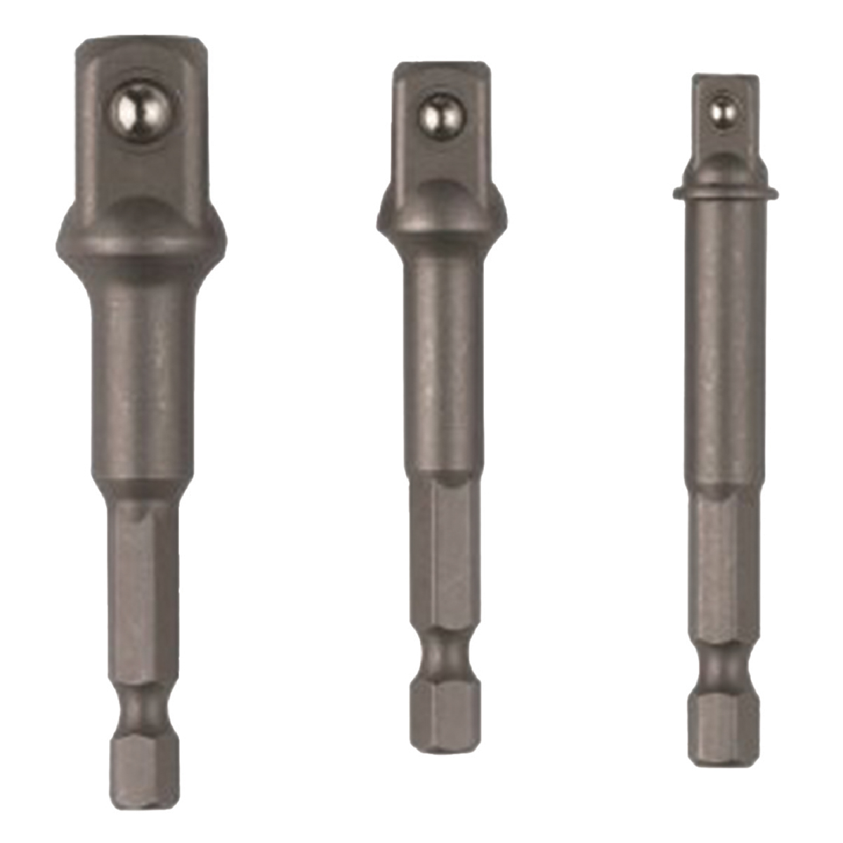 158904 RAIDER Αντάπτορες σετ 3τεμ (ΑΠΌ 1/4'' ΣΕ 1/4'',3/8'',1/2'') 158904 - Image 1