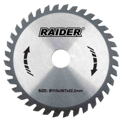 RAIDER Δίσκος κοπής ξύλου Φ30/Φ250/48Δόντια 163116