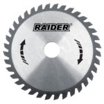 RAIDER Δίσκος κοπής ξύλου Φ20/ Φ185/60Δόντια 163132