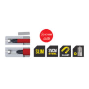 TOP MASTER Κατσαβίδι ηλεκτρολόγου VDE 1000V PZ/S1x80mm 220100 - Image 2
