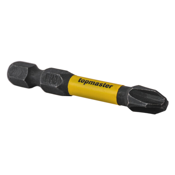 TOP MASTER Μύτη κατσαβιδιού Impact σταυρός με μέγεθος PH3 50mm συσκευασία 2τεμ. 338732 - Image 2