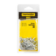 TOP MASTER Πριτσίνια αλουμινίου 50τεμ 3x12mm 511149 - Image 2