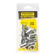 TOP MASTER Πριτσίνια με σπείρωμα 20τεμ 10*20mm 511159 - Image 2