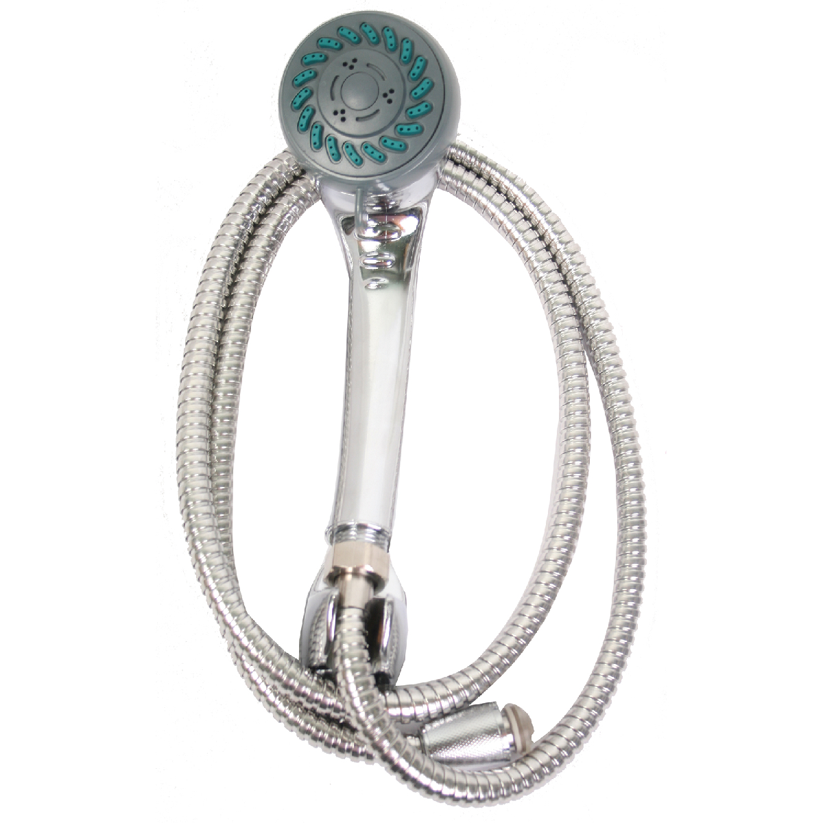 809943 TOP CHROME Χειρόφωνο μασάζ νίκελ μικρή κεφαλή 809943 - Image 1
