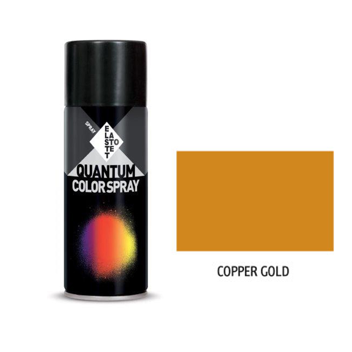 02-0395 Σπρέι χαλκού - χρυσό μεταλλικό "cooper gold" - 400ml - Image 1