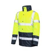Μπουφάν εργασίας Neon ανακλαστικό κίτρινο-μπλε XL HVNEOYXL