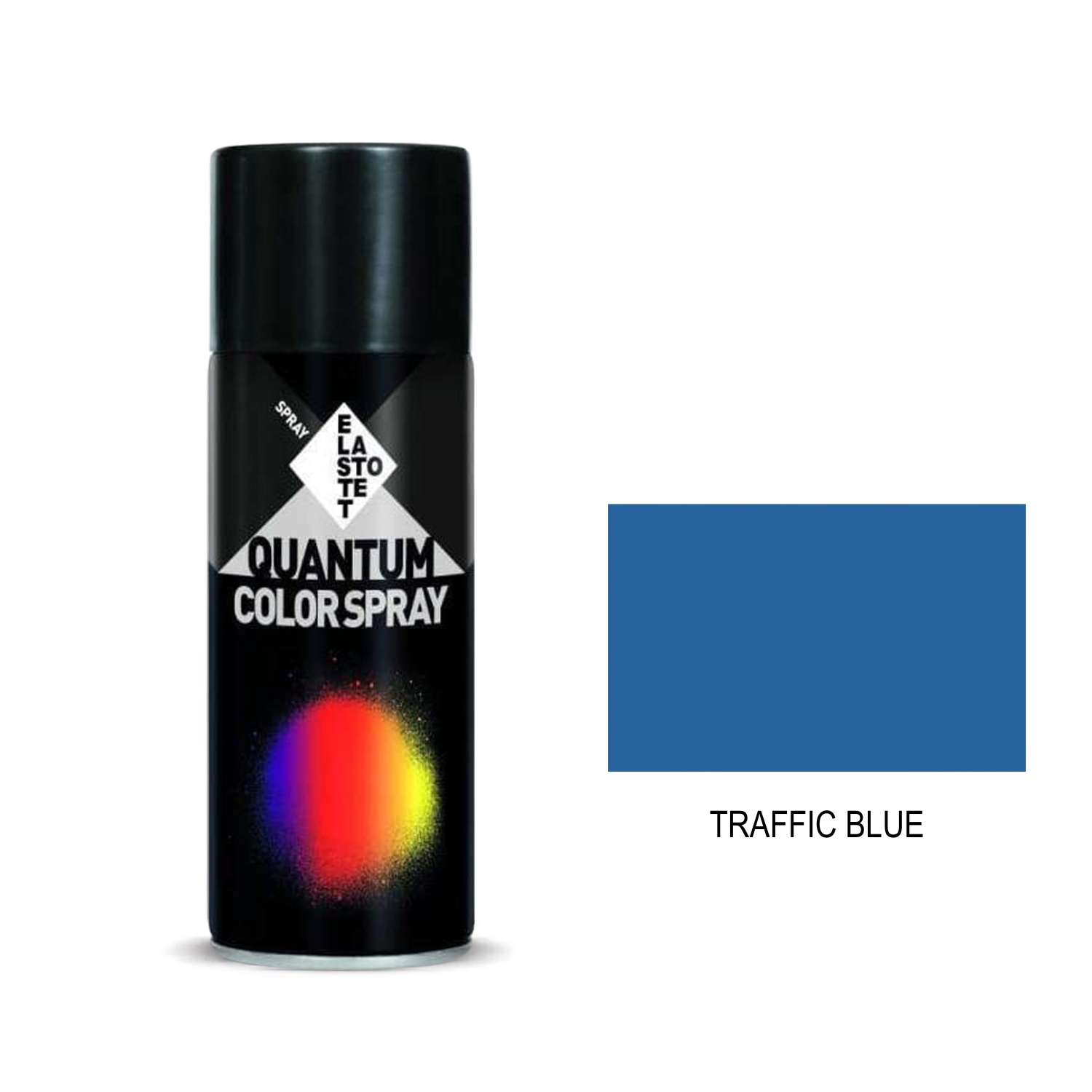 05-8880 Σπρέι μπλε σκούρο ''traffic blue'' Quantum RAL 5017 - 400ml - Image 1