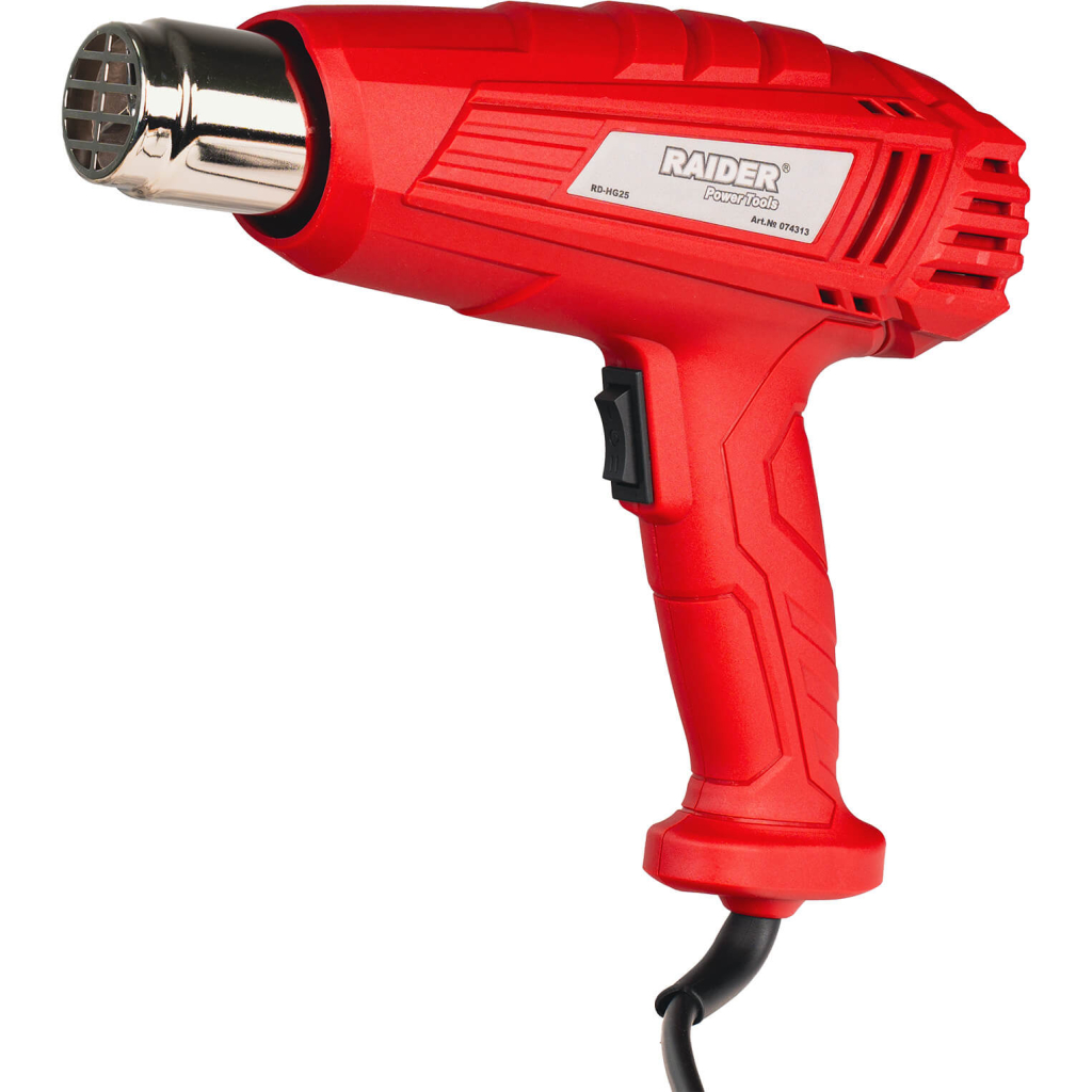 10-6318 RAIDER Πιστόλι θερμού αέρα 2000W RD-HG25 074313 - Image 1