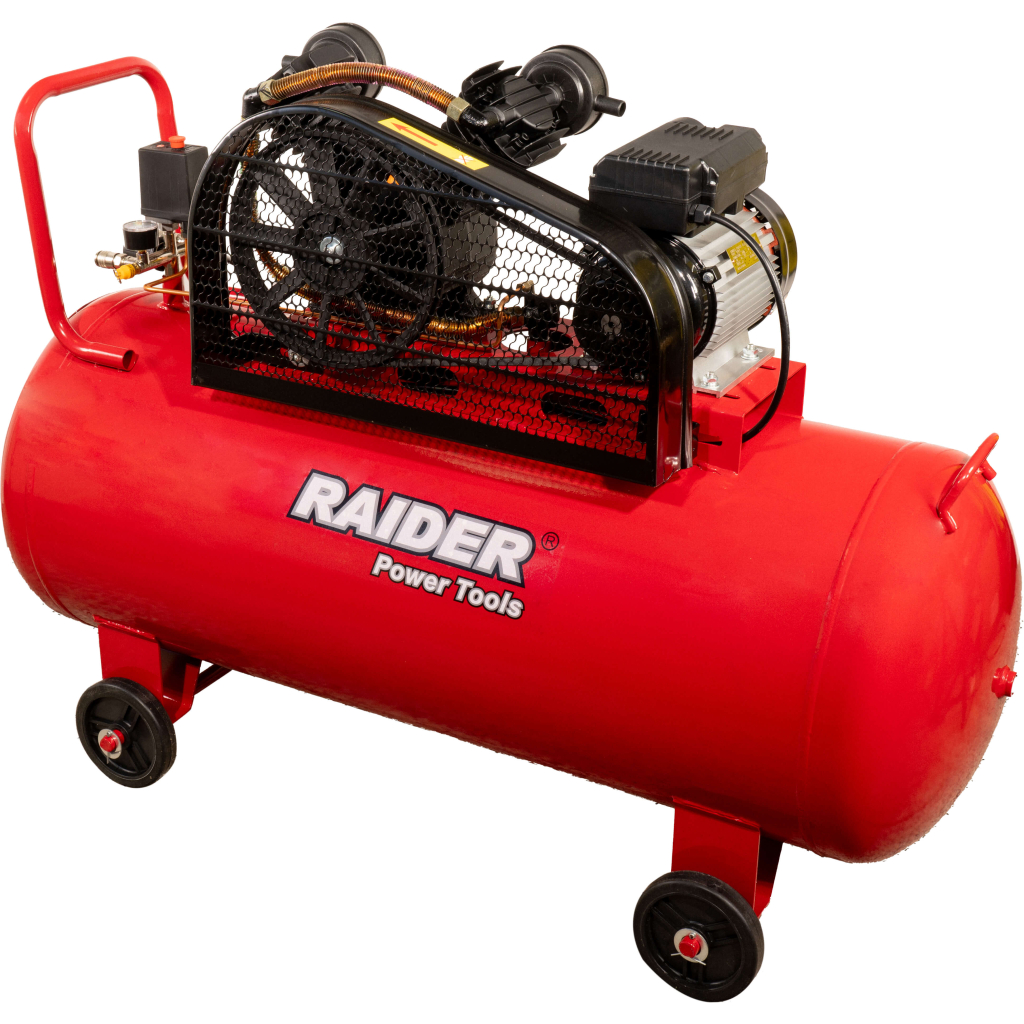 120119 RAIDER Αεροσυμπιεστής 200L RD-AC19 2.2kW 120119 - Image 1