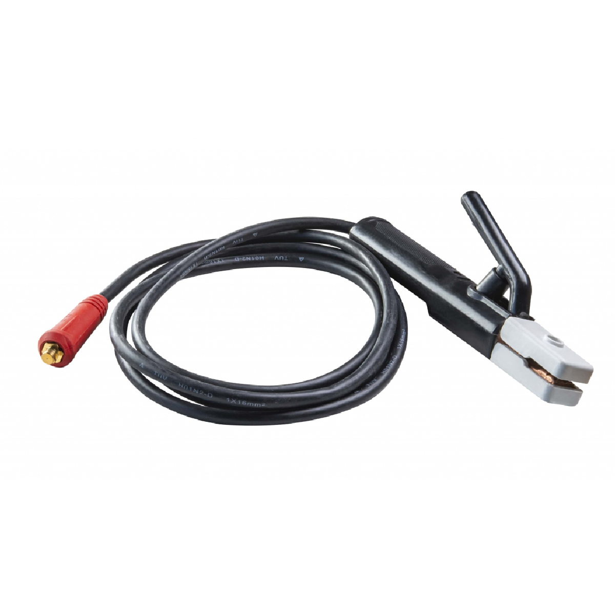 138343 RAIDER Καλώδιο ηλεκτροσυγκόλλησης 3m 16mm² με τσιμπίδα ηλεκτροδίου set 138343 - Image 1