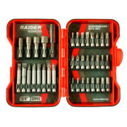 RAIDER Μύτες 1/4'' σετ 37τεμ 157793