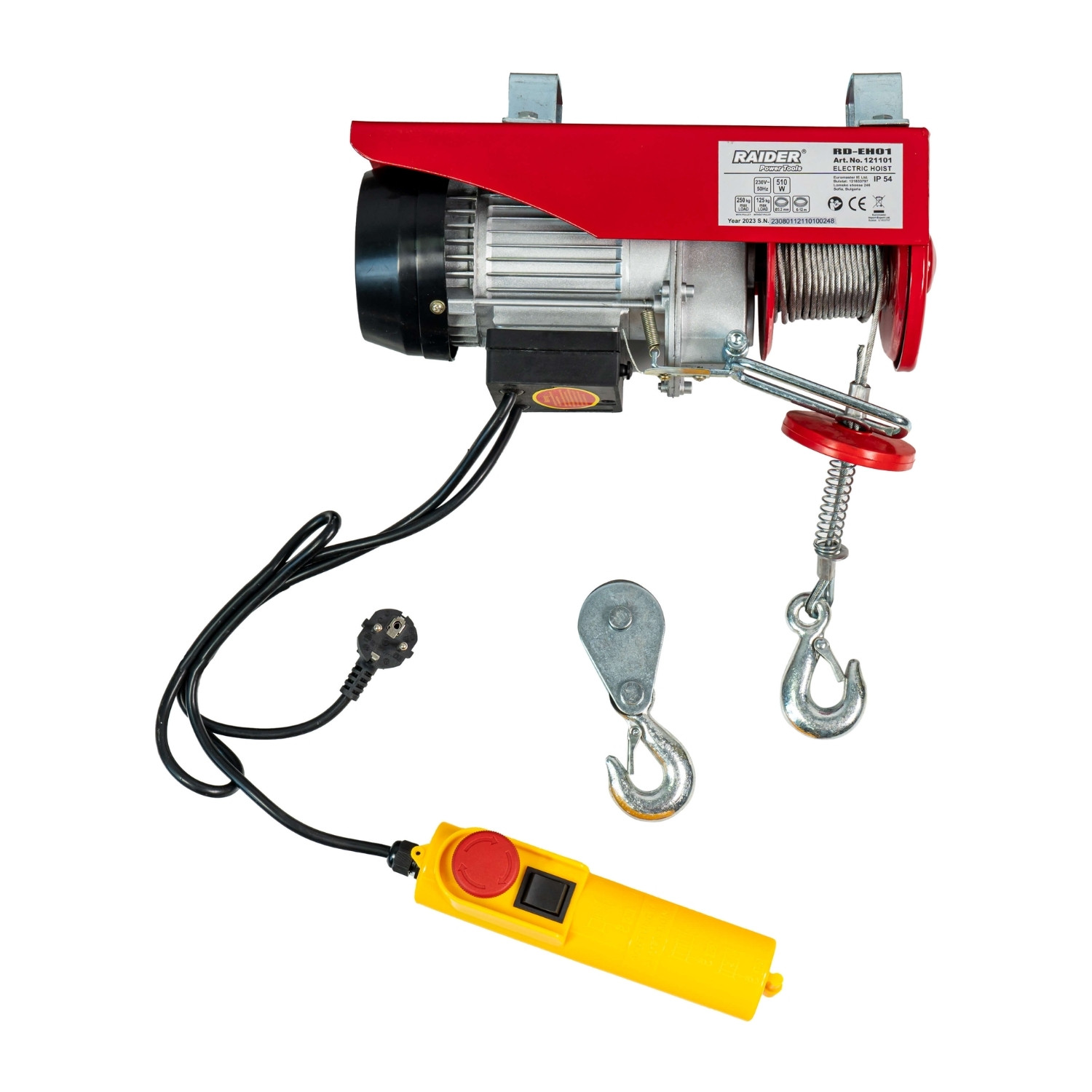 10-3092 RAIDER Παλάγκο ηλεκτρικό RD-EH02 500kg 121102 - Image 1