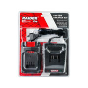 RAIDER R20 Φορτιστής & μπαταρία Li-ion 20V 2Ah/1h RDP-R20 032120 - Image 2