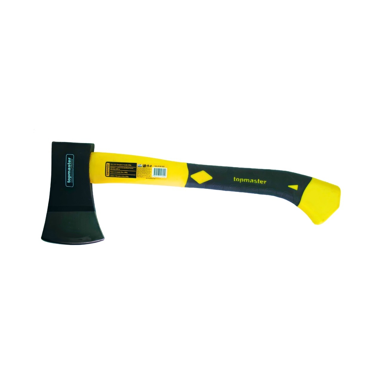 10-0956 TOP MASTER Τσεκούρι πλαστική λαβή 680gr 381322 - Image 1