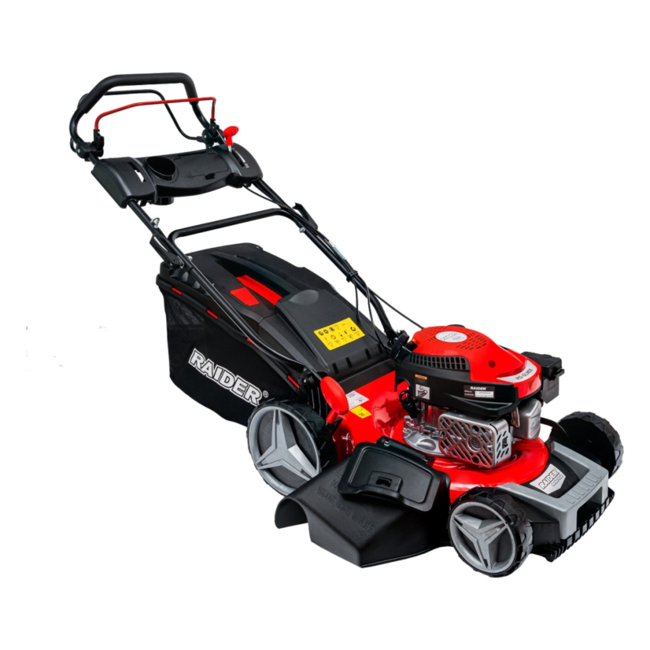 RAIDER Μηχανή γκαζόν βενζινοκίνητη RD-GLM08 3.4hp 460mm 60L 075003
