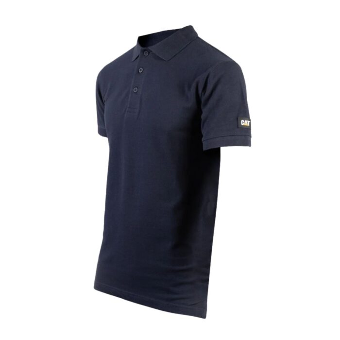CAT Μπλούζα εργασίας Polo essential navy μπλε 2XL 1620023-10564 - Image 2