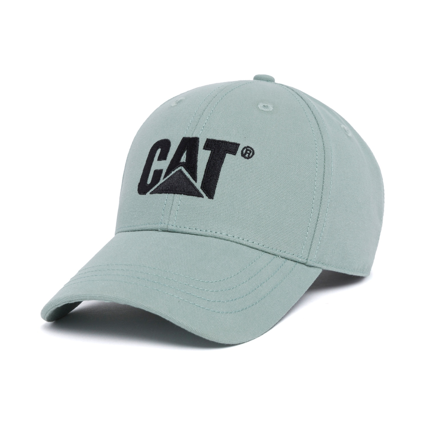 02-3991 CAT Καπέλο εργασίας jockey πράσινο one size W01791 - Image 1