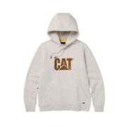 CAT Μπλούζα φούτερ με κουκούλα trademark κρεμ/μπεζ 2XL 1050048