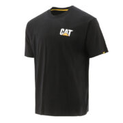 CAT Μπλουζάκι κοντομάνικο μαύρο trademark tee L W05324-016 - Image 2