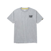 CAT Μπλουζάκι κοντομάνικο γκρι trademark tee 2XL W05324-004