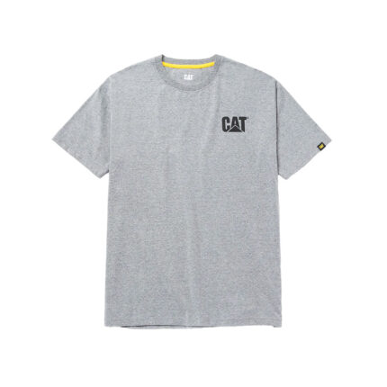 CAT Μπλουζάκι κοντομάνικο γκρι trademark tee 2XL W05324-004